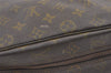 Auth Louis Vuitton Monogram Trousse Toilette 25 Clutch Hand Bag M47527 LV 8937J