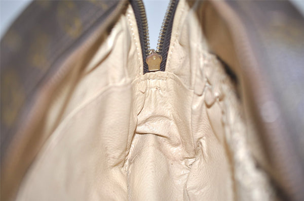 Auth Louis Vuitton Monogram Trousse Toilette 25 Clutch Hand Bag M47527 LV 8937J