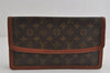 Authentic Louis Vuitton Monogram Pochette Dame GM M51810 Clutch Hand Bag 8938I