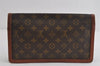 Authentic Louis Vuitton Monogram Pochette Dame GM M51810 Clutch Hand Bag 8938I