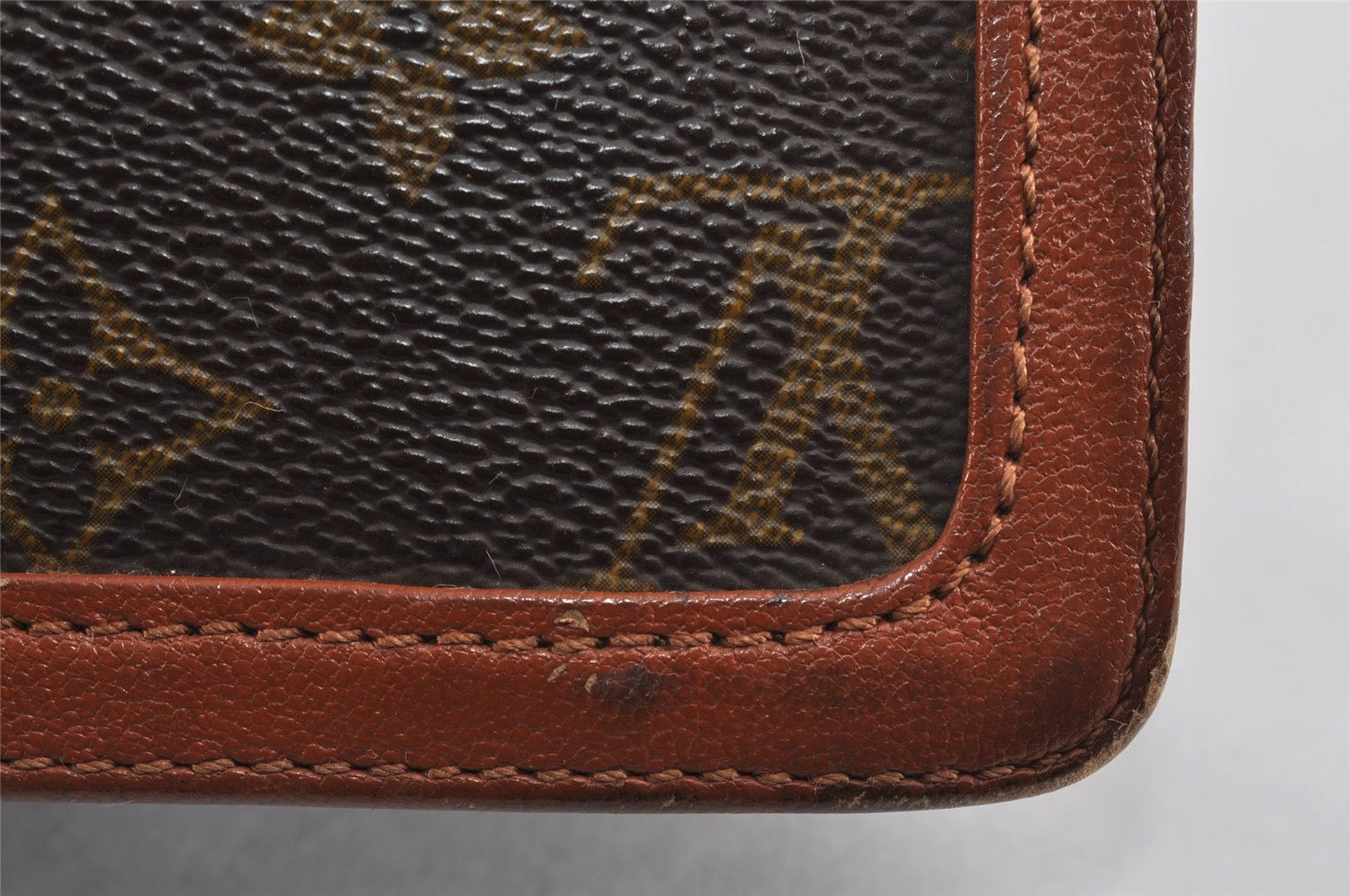 Authentic Louis Vuitton Monogram Pochette Dame GM M51810 Clutch Hand Bag 8938I