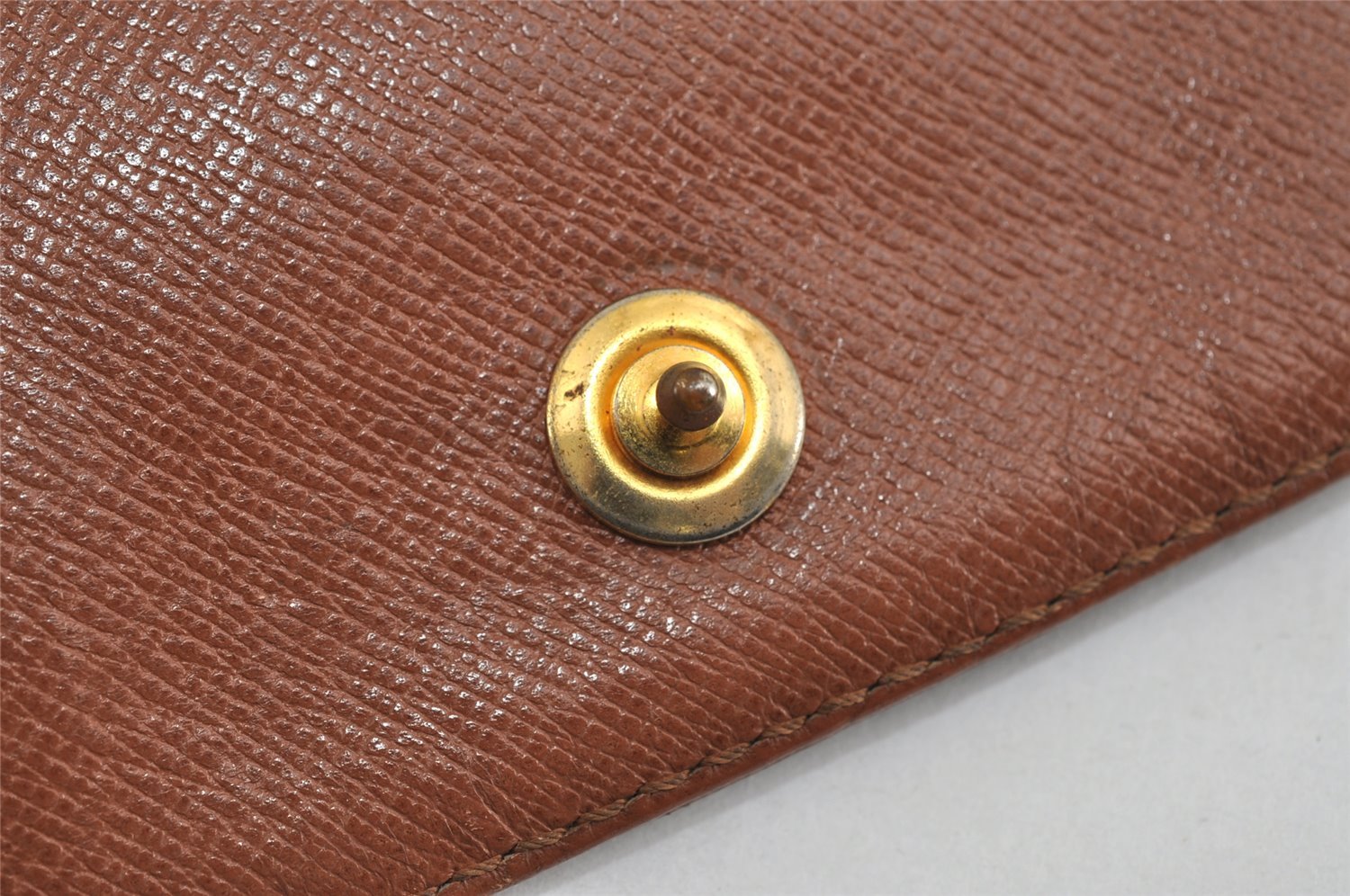 Authentic Louis Vuitton Monogram Pochette Dame GM M51810 Clutch Hand Bag 8938I