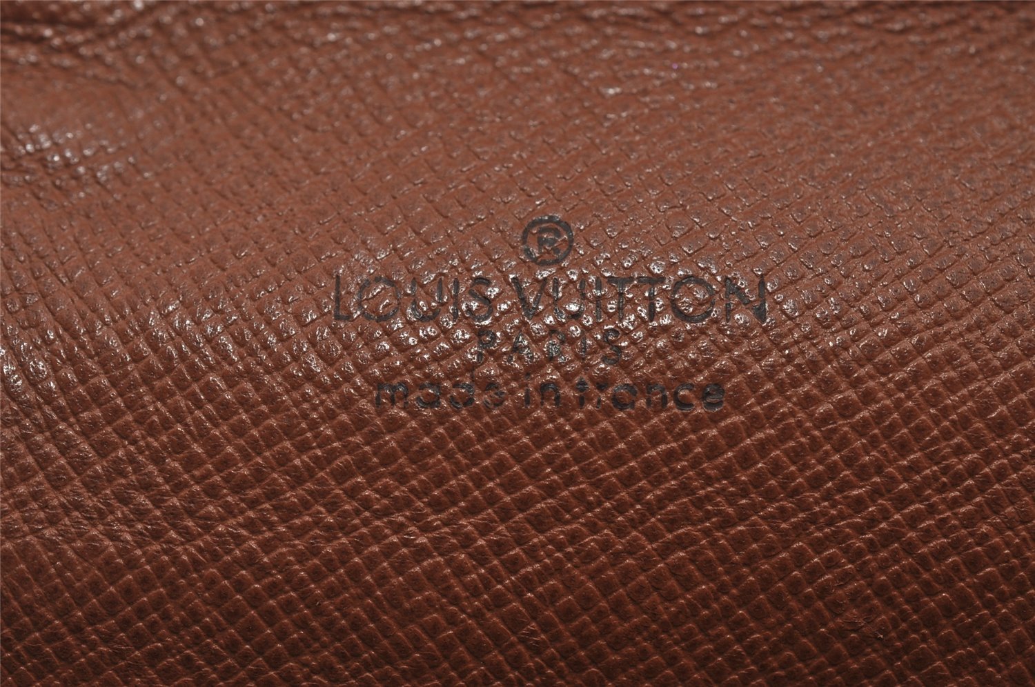 Authentic Louis Vuitton Monogram Pochette Dame GM M51810 Clutch Hand Bag 8938I