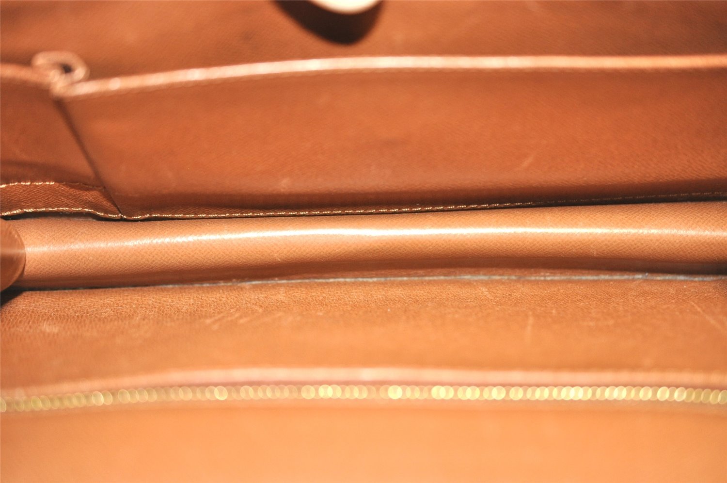 Authentic Louis Vuitton Monogram Pochette Dame GM M51810 Clutch Hand Bag 8938I