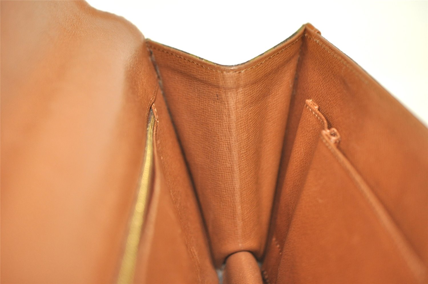 Authentic Louis Vuitton Monogram Pochette Dame GM M51810 Clutch Hand Bag 8938I