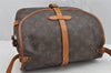 Authentic Louis Vuitton Monogram Saumur 30 Shoulder Cross Bag M42256 LV 8938J