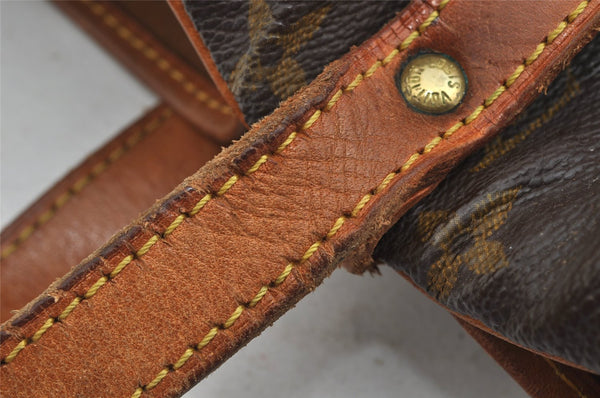 Authentic Louis Vuitton Monogram Saumur 30 Shoulder Cross Bag M42256 LV 8938J