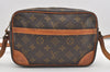 Authentic Louis Vuitton Monogram Trocadero 23 Shoulder Cross Bag M51276 LV 8939I