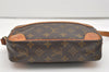 Authentic Louis Vuitton Monogram Trocadero 23 Shoulder Cross Bag M51276 LV 8939I