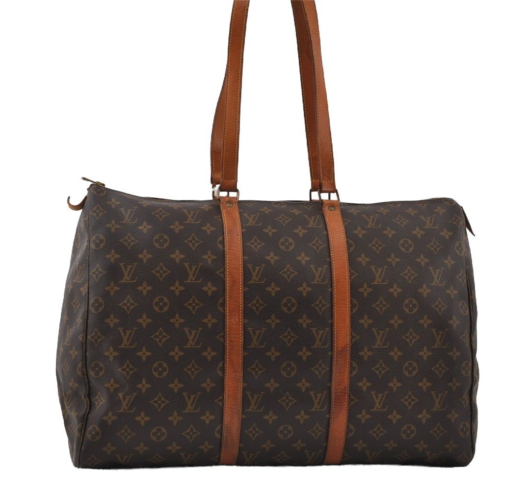 Authentic Louis Vuitton Monogram Flanerie 50 Shoulder Boston Bag M51116 LV 8940I