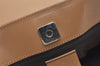 Authentic GUCCI Vintage Hand Tote Bag Leather 0021134 Beige 8940J