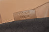 Authentic GUCCI Vintage Hand Tote Bag Leather 0021134 Beige 8940J