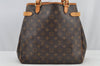 Authentic Louis Vuitton Monogram Batignolles Vertical Tote Bag M51153 LV 8941I