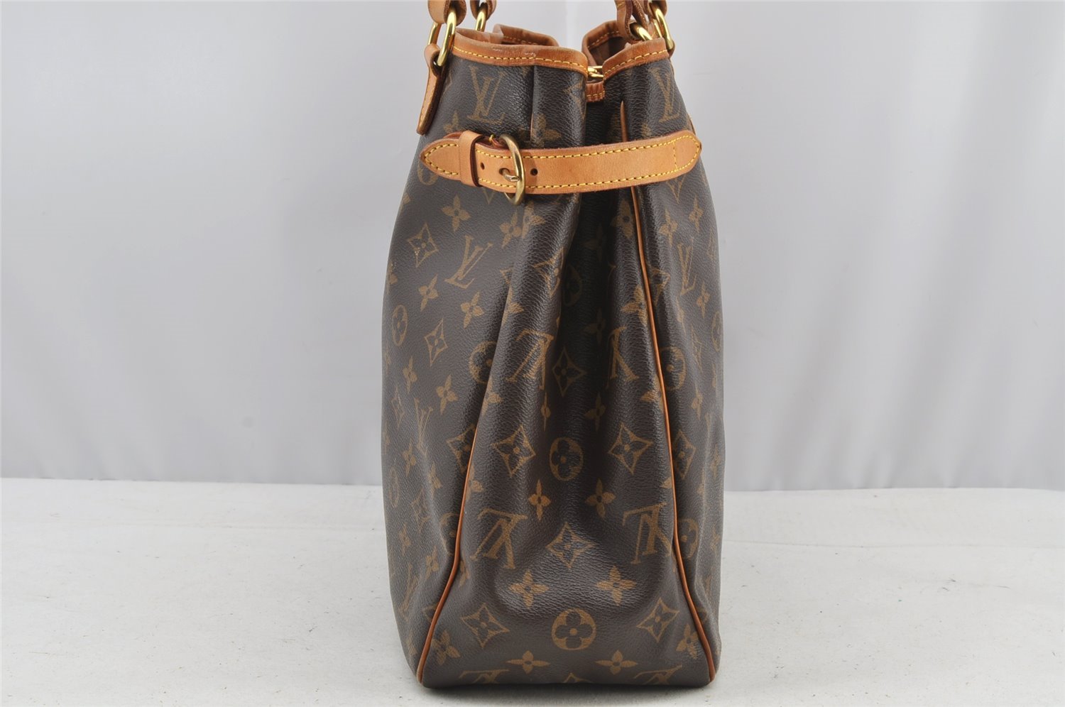 Authentic Louis Vuitton Monogram Batignolles Vertical Tote Bag M51153 LV 8941I