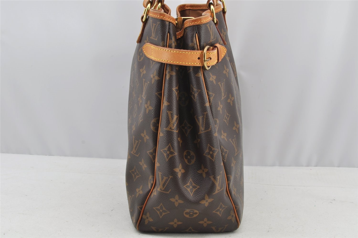 Authentic Louis Vuitton Monogram Batignolles Vertical Tote Bag M51153 LV 8941I