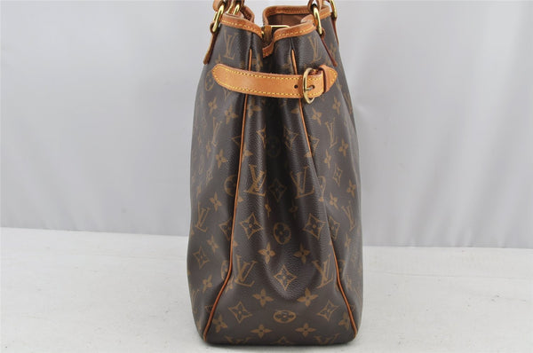 Authentic Louis Vuitton Monogram Batignolles Vertical Tote Bag M51153 LV 8941I