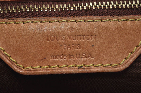 Authentic Louis Vuitton Monogram Batignolles Vertical Tote Bag M51153 LV 8941I