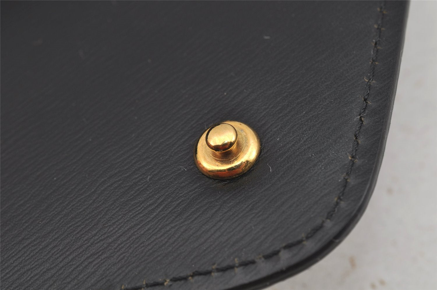 Authentic Louis Vuitton Epi Arts Deco Clutch Hand Bag Black M52632 LV 8942I