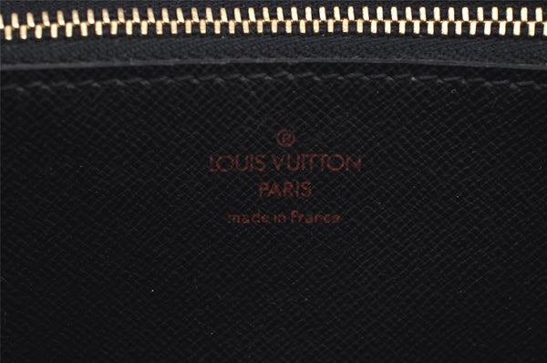 Authentic Louis Vuitton Epi Arts Deco Clutch Hand Bag Black M52632 LV 8942I