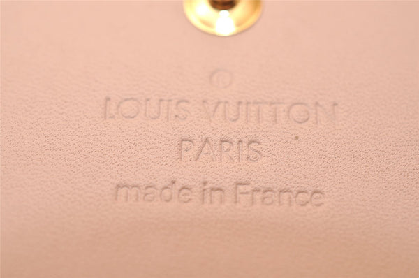 Authentic Louis Vuitton Vernis Multicles 4 Four Hooks Key Case M91252 Pink 8943J