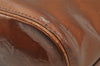 Authentic Louis Vuitton Vernis Houston Shoulder Hand Bag Brown M91122 LV 8944I