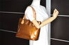 Authentic Louis Vuitton Vernis Houston Shoulder Hand Bag Brown M91122 LV 8944I