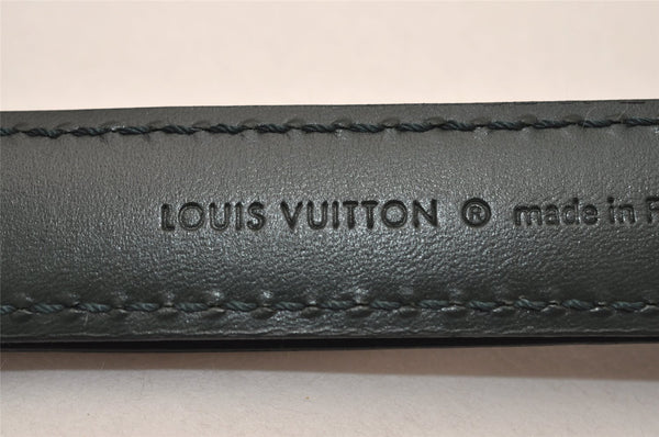 Authentic Louis Vuitton Leather Shoulder Strap Green 36.6-43.1" LV 8944J