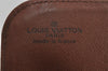 Authentic Louis Vuitton Monogram Cartouchiere MM M51253 Shoulder Cross Bag 8945I