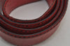 Authentic Louis Vuitton Epi Ceinture Classic Belt 25.6-29.5" R15007 Red 8945J