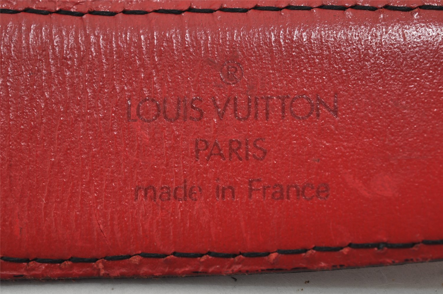 Authentic Louis Vuitton Epi Ceinture Classic Belt 25.6-29.5