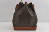 Authentic Louis Vuitton Monogram Noe Shoulder Drawstring Bag M42224 LV 8946I