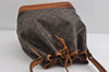 Authentic Louis Vuitton Monogram Noe Shoulder Drawstring Bag M42224 LV 8946I