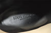 Auth Louis Vuitton Silhouette Line Ankle Boots Suede US Size 7.5 Black 8946J
