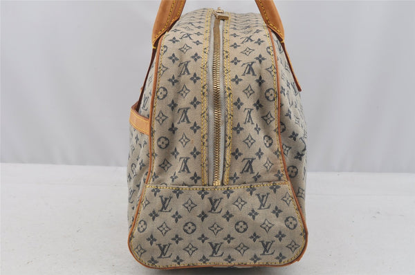 Authentic Louis Vuitton Monogram Mini Marie Shoulder Bag Blue M92003 LV 8948I