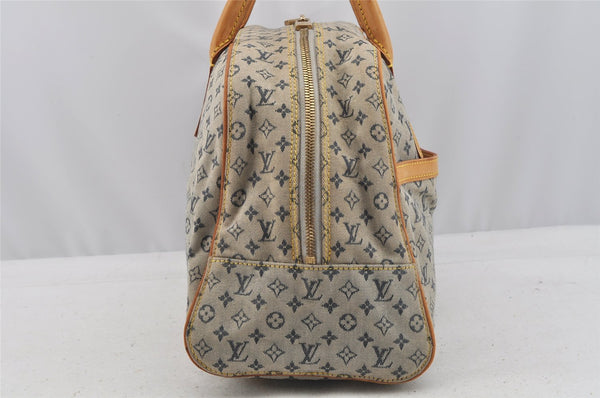 Authentic Louis Vuitton Monogram Mini Marie Shoulder Bag Blue M92003 LV 8948I