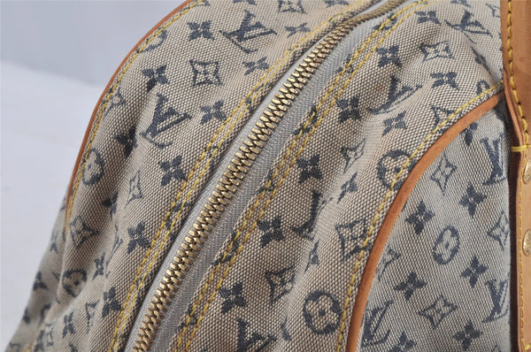 Authentic Louis Vuitton Monogram Mini Marie Shoulder Bag Blue M92003 LV 8948I