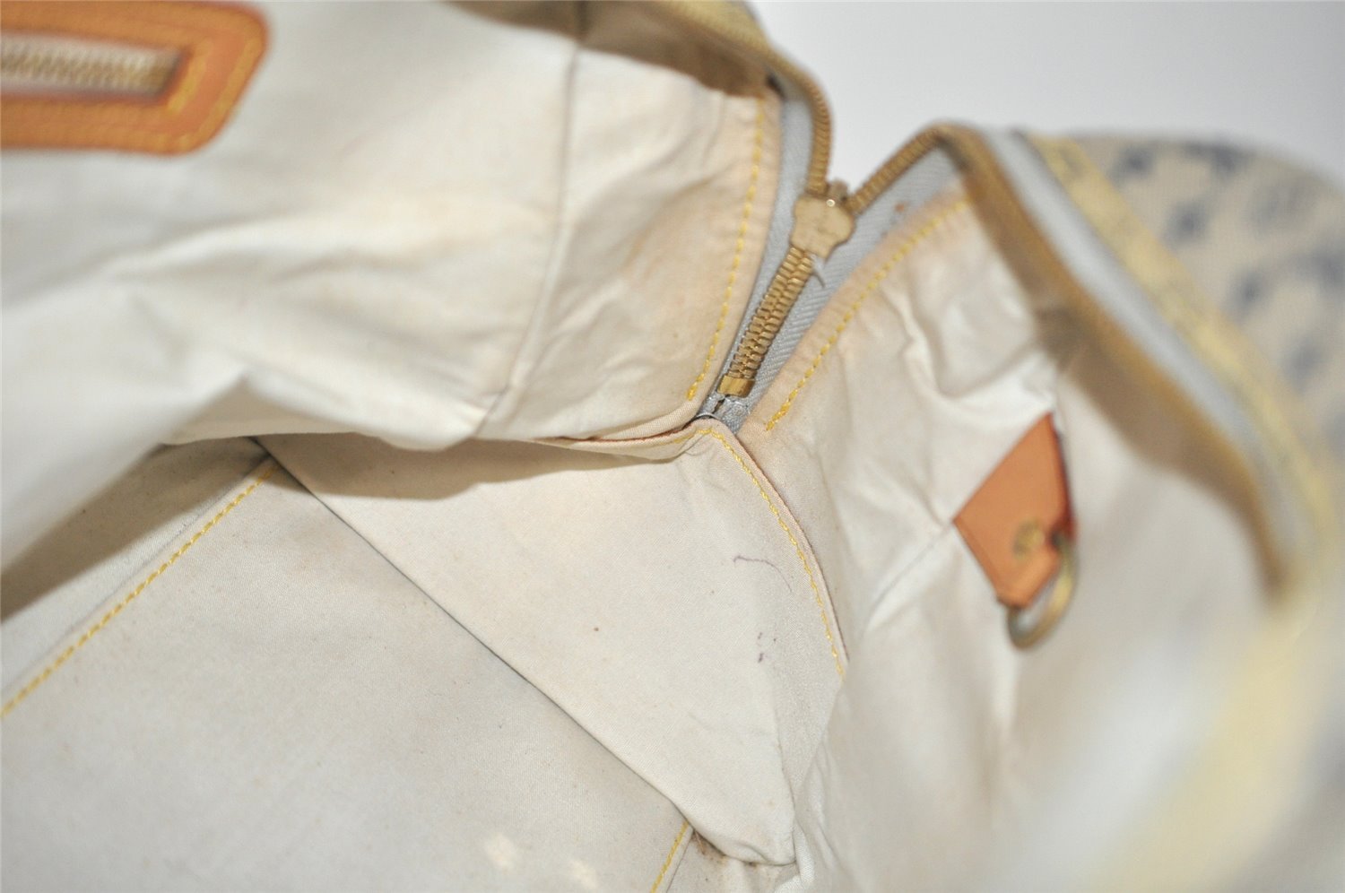 Authentic Louis Vuitton Monogram Mini Marie Shoulder Bag Blue M92003 LV 8948I