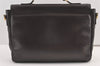 Authentic Salvatore Ferragamo Leather 2Way Briefcase Hand Bag Brown SF 8950J