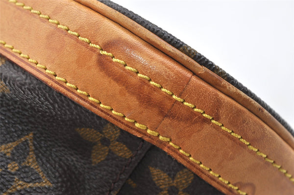 Authentic Louis Vuitton Monogram Bucket PM Shoulder Tote Bag M42238 Junk 8951I