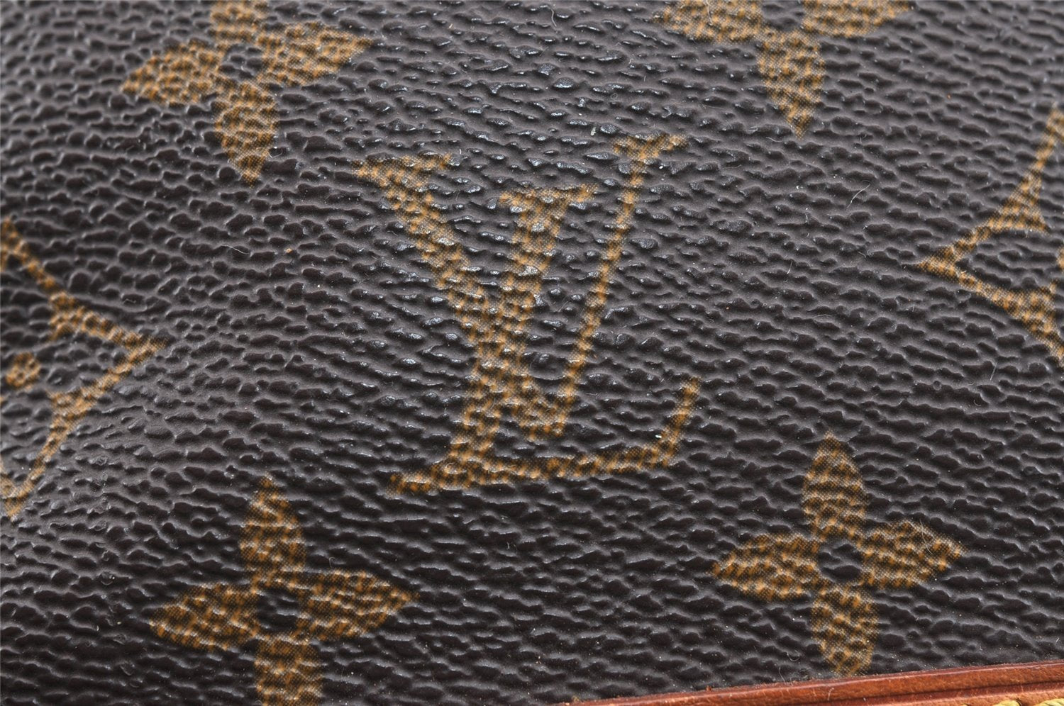 Authentic Louis Vuitton Monogram Bucket PM Shoulder Tote Bag M42238 Junk 8951I