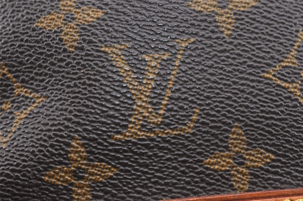 Authentic Louis Vuitton Monogram Bucket PM Shoulder Tote Bag M42238 Junk 8951I