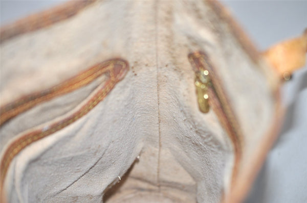 Authentic Louis Vuitton Monogram Bucket PM Shoulder Tote Bag M42238 Junk 8951I