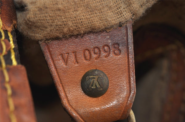 Authentic Louis Vuitton Monogram Bucket PM Shoulder Tote Bag M42238 Junk 8951I