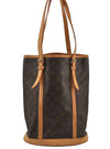 Authentic Louis Vuitton Monogram Bucket GM Shoulder Tote Bag M42236 Junk 8952I