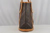 Authentic Louis Vuitton Monogram Bucket GM Shoulder Tote Bag M42236 Junk 8952I