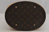 Authentic Louis Vuitton Monogram Bucket GM Shoulder Tote Bag M42236 Junk 8952I