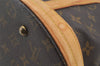 Authentic Louis Vuitton Monogram Bucket GM Shoulder Tote Bag M42236 Junk 8952I