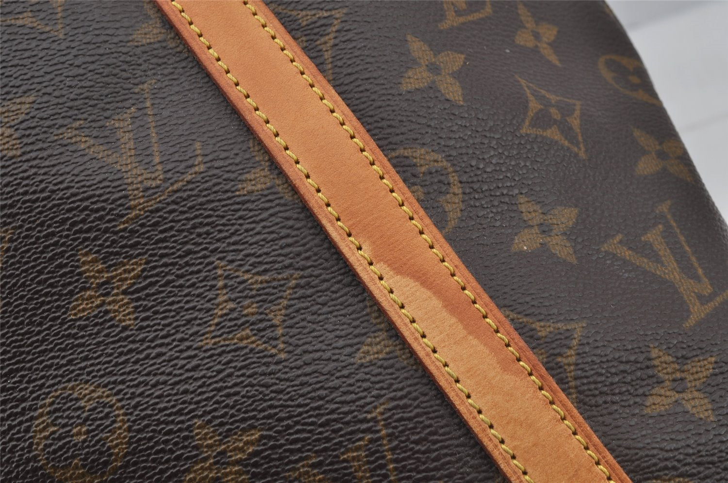 Authentic Louis Vuitton Monogram Bucket GM Shoulder Tote Bag M42236 Junk 8952I