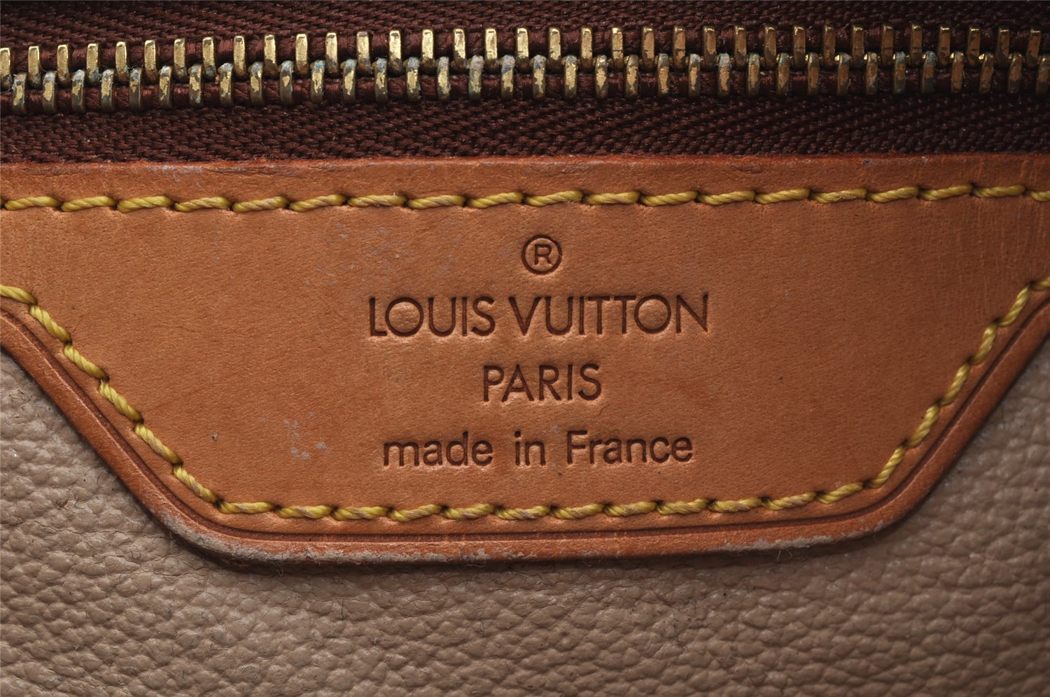 Authentic Louis Vuitton Monogram Bucket GM Shoulder Tote Bag M42236 Junk 8952I