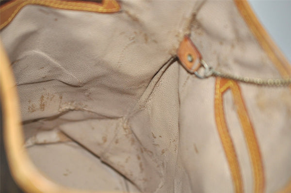 Authentic Louis Vuitton Monogram Bucket GM Shoulder Tote Bag M42236 Junk 8952I